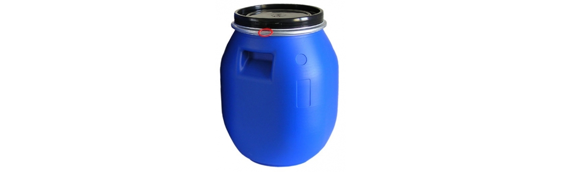 30 liter HDPE Drum - V070-00012 afbeelding